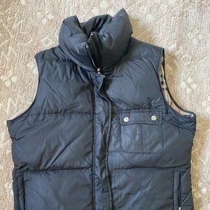 Black Burberry Vest